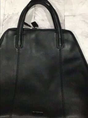 Danier leather top handle bag